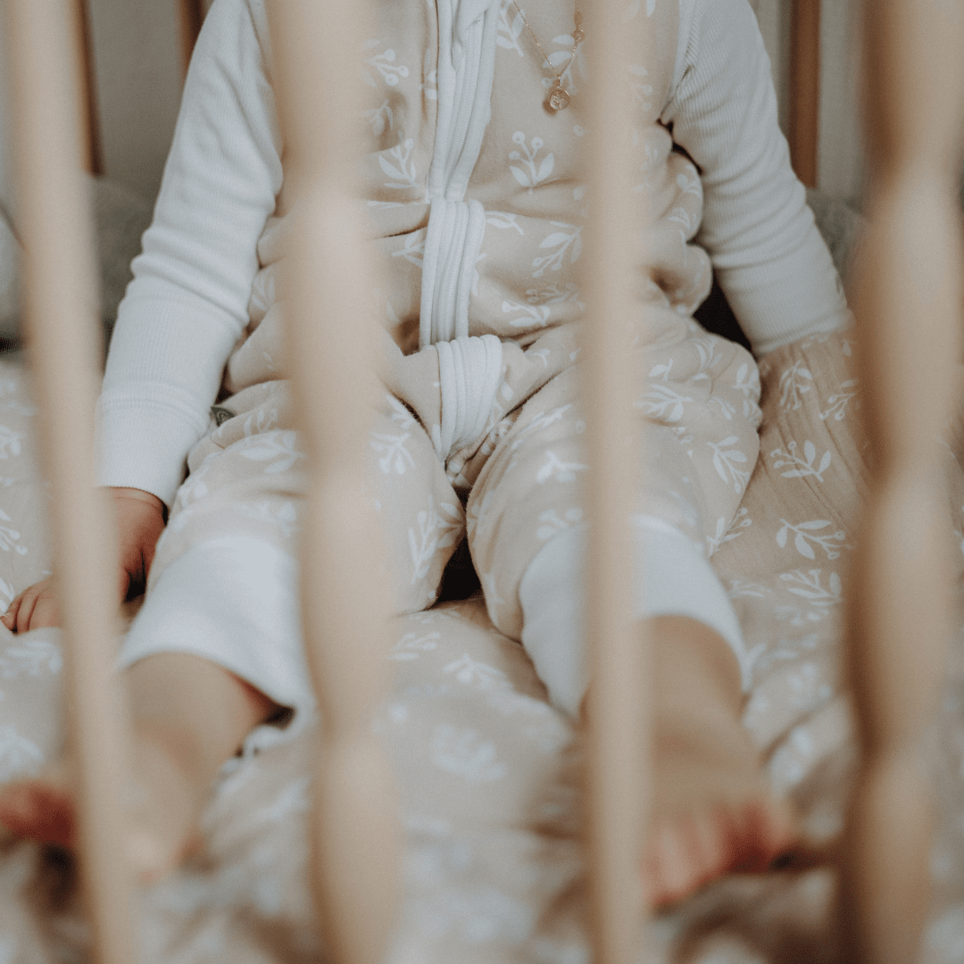 Schlafsack mit Füssen 2.5 TOG | Floral Sand