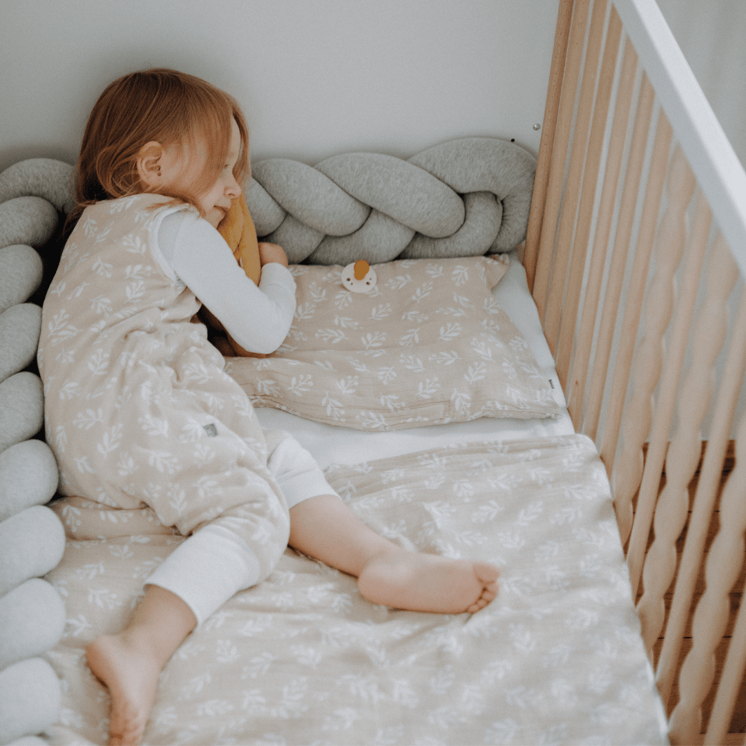 Schlafsack mit Füssen 2.5 TOG | Floral Sand