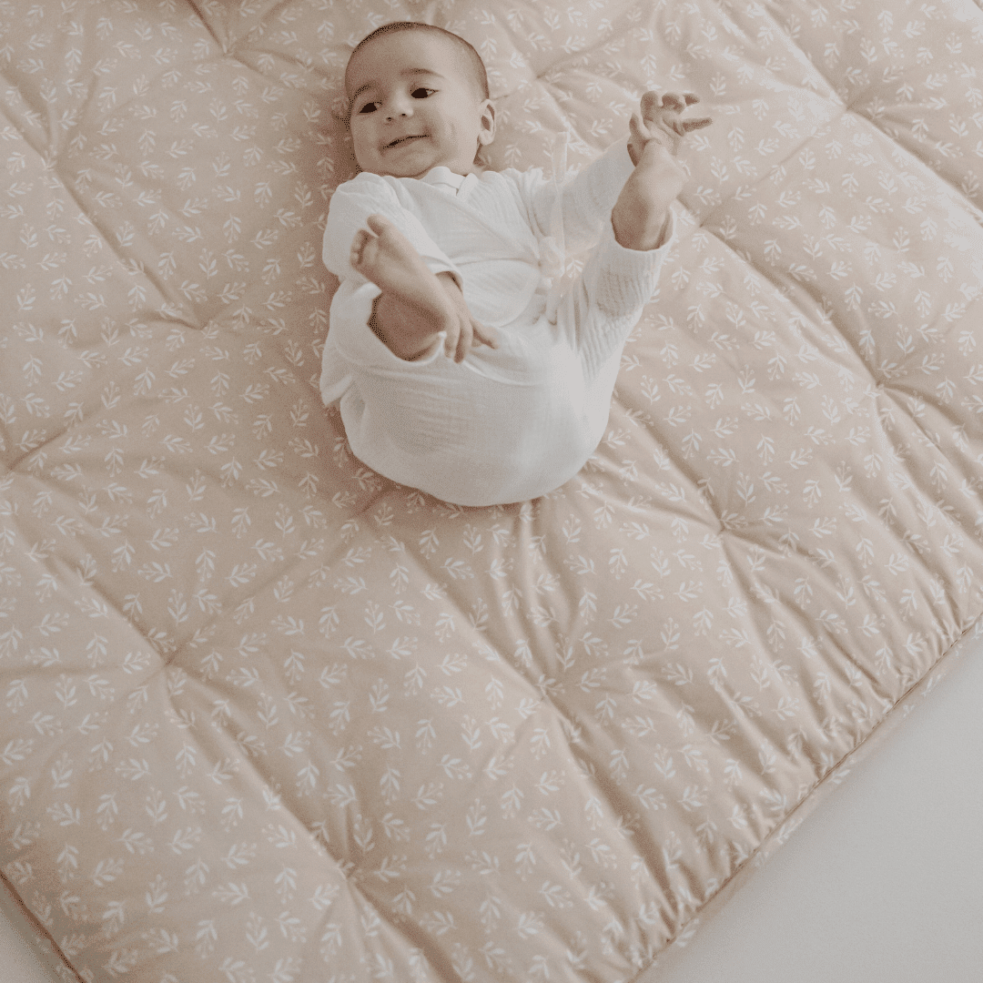 Krabbeldecke | Floral Sand