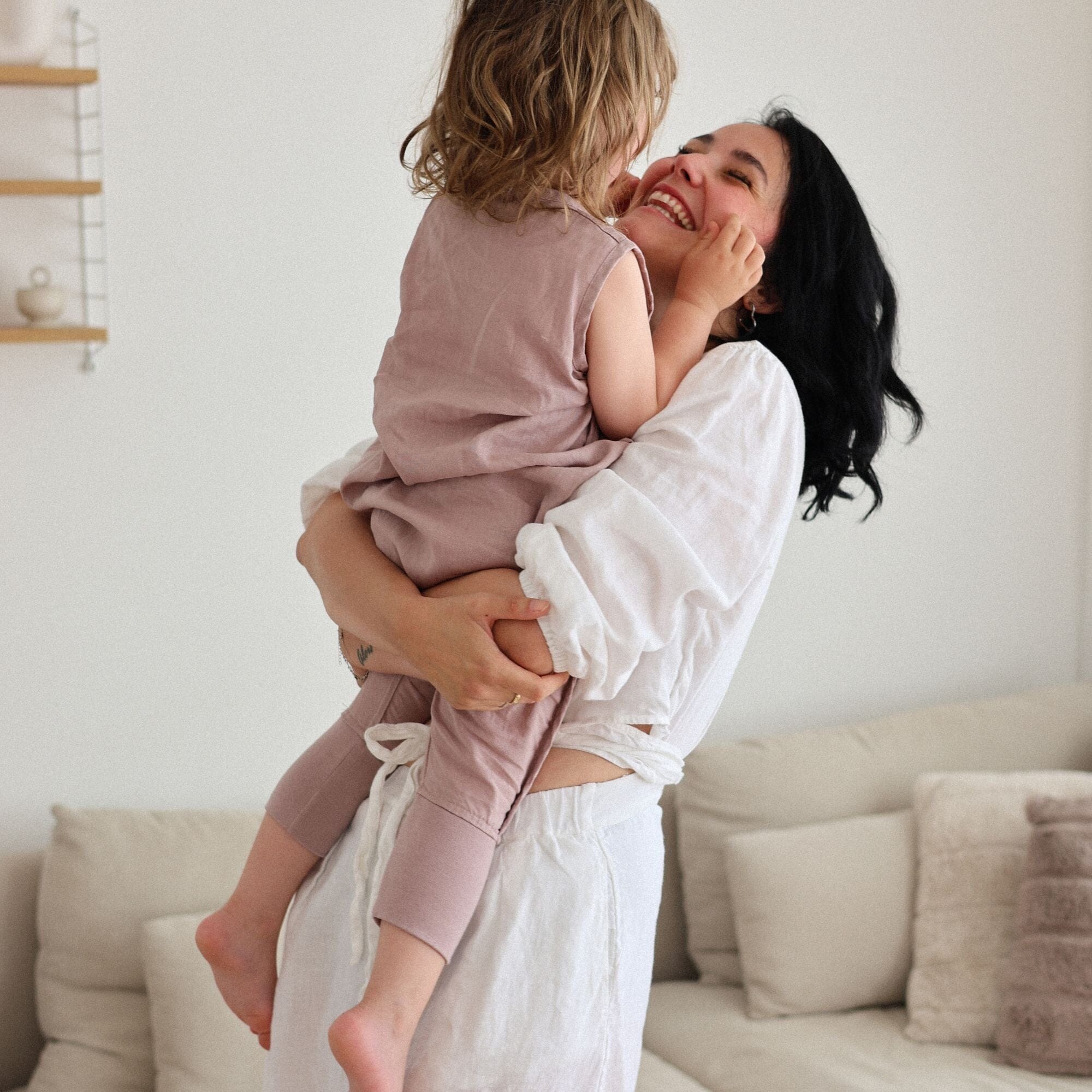 Leinen Schlafsack mit Füßen 0.5 TOG | Essential Berry