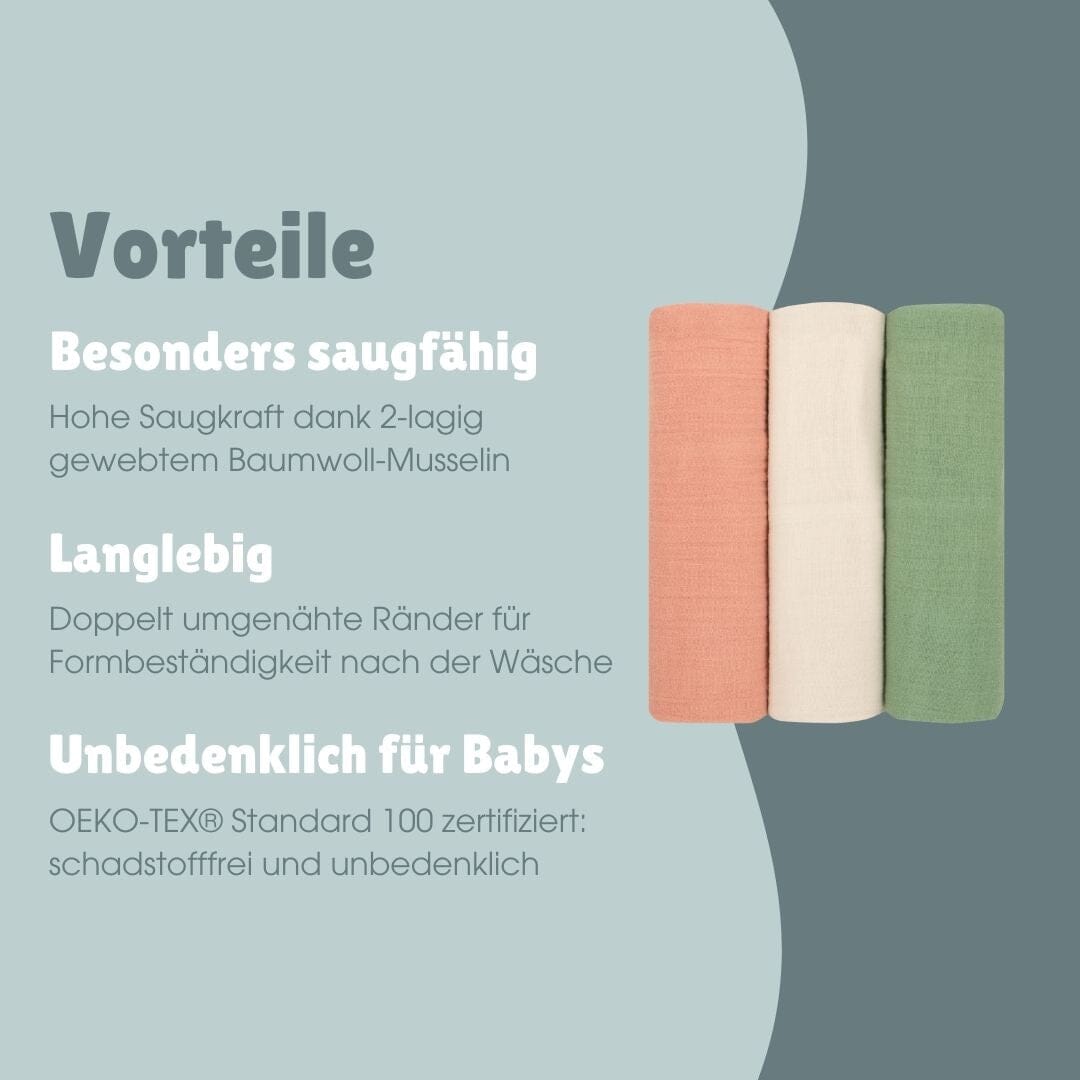 Nuscheli 3er Set | Obstgarten