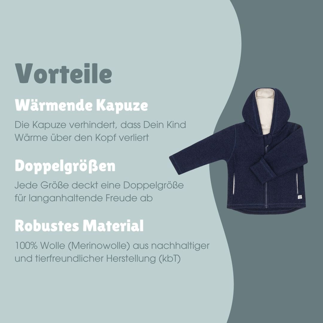 Walk Jacke | Essential Blau