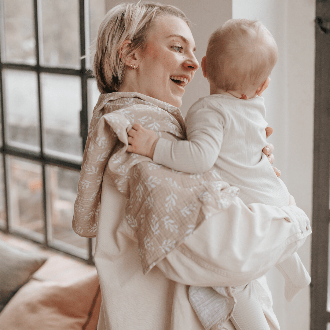 Nuscheli 2er Set | Floral Sand
