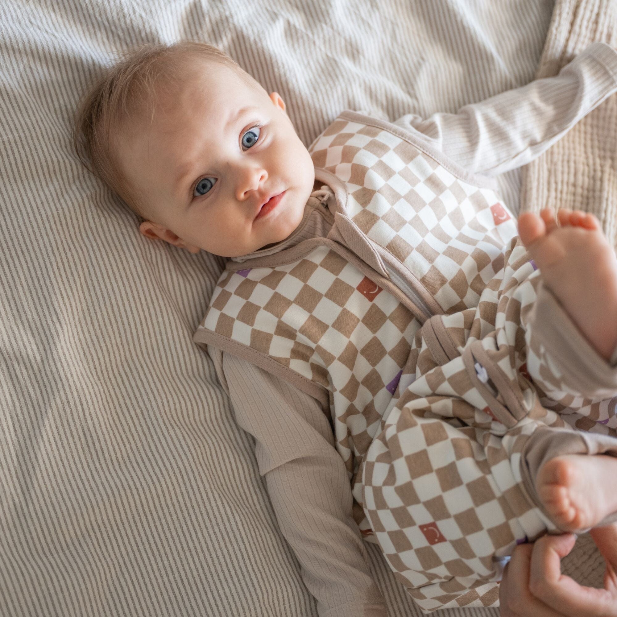 Schlafsack mit Füßen 1.0 TOG | Check Smile