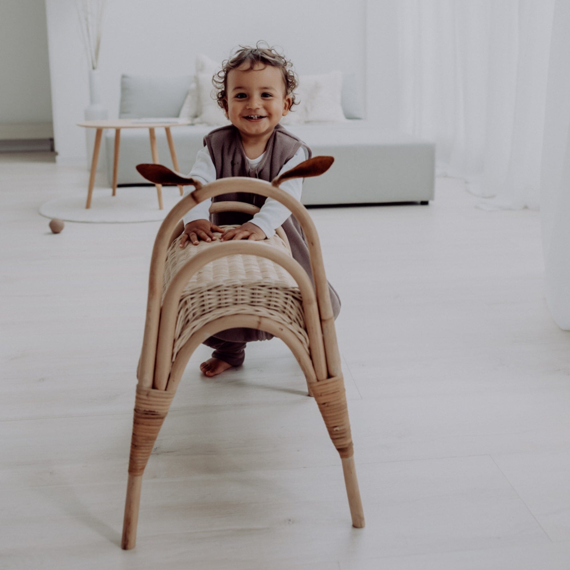 Schlafsack mit Umschlag-Fuß 2.5 TOG | Essential Taupe