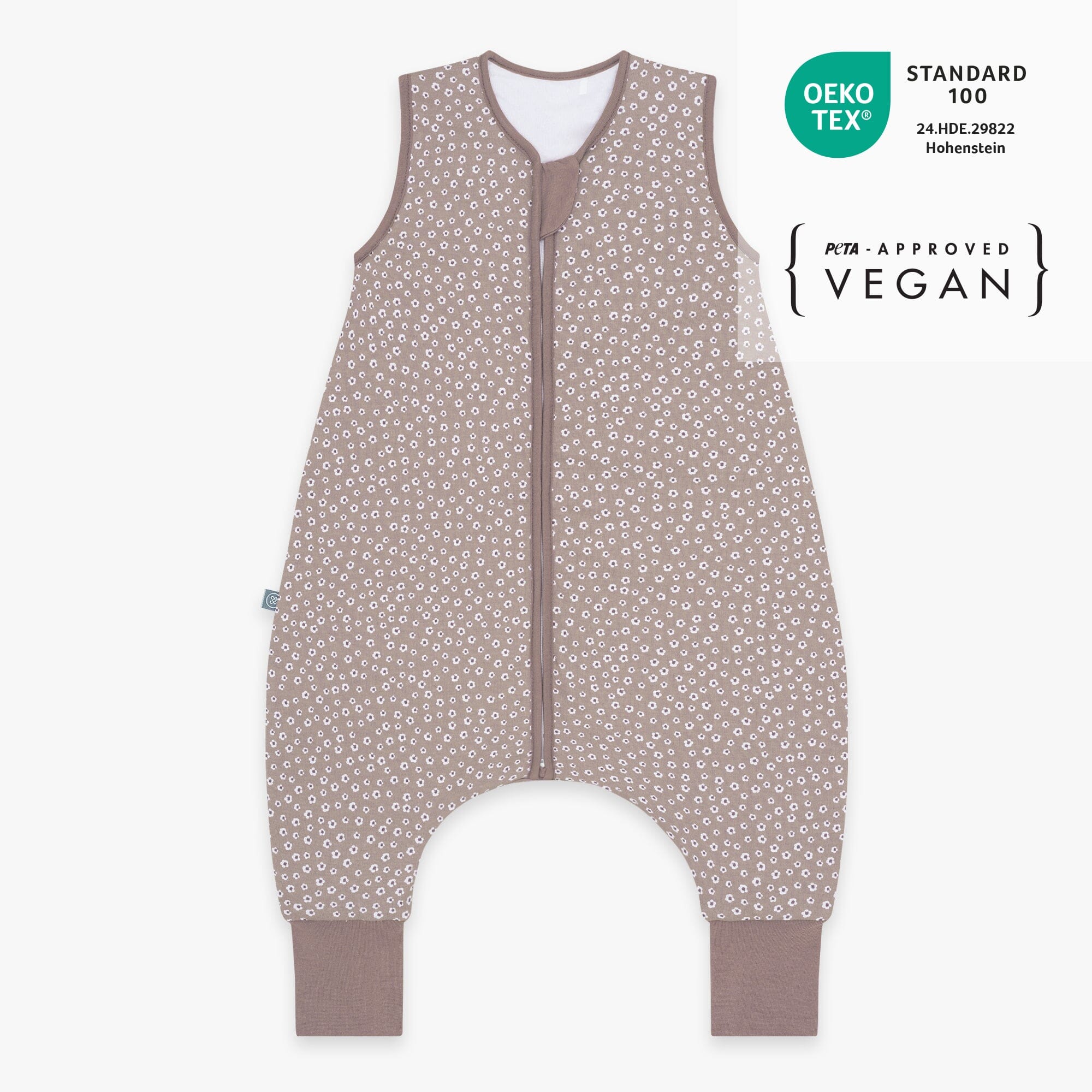 Schlafsack mit Füssen 1.0 TOG | Blume Berry