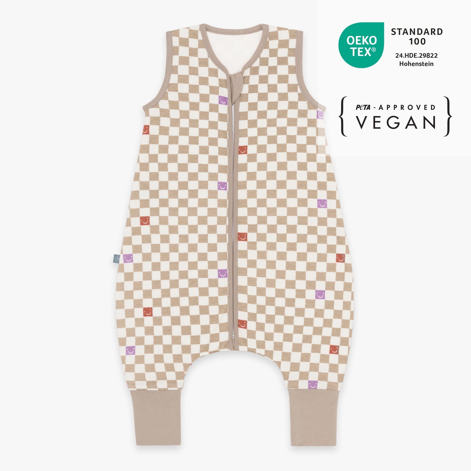 Schlafsack mit Füßen 1.0 TOG | Check Smile