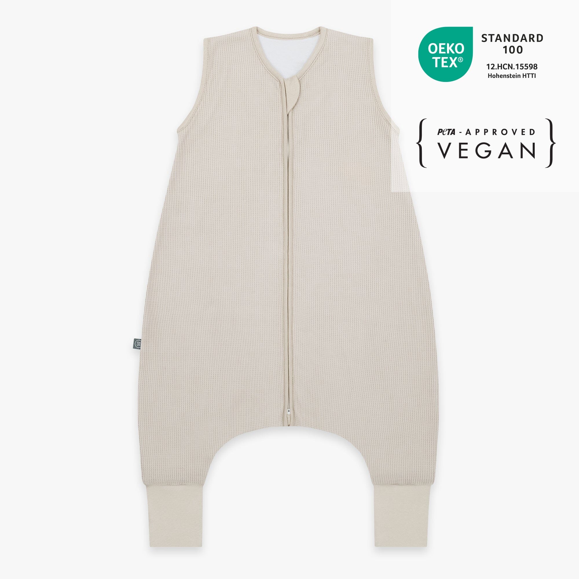 Schlafsack mit Füßen 1.0 TOG | Essential Beige