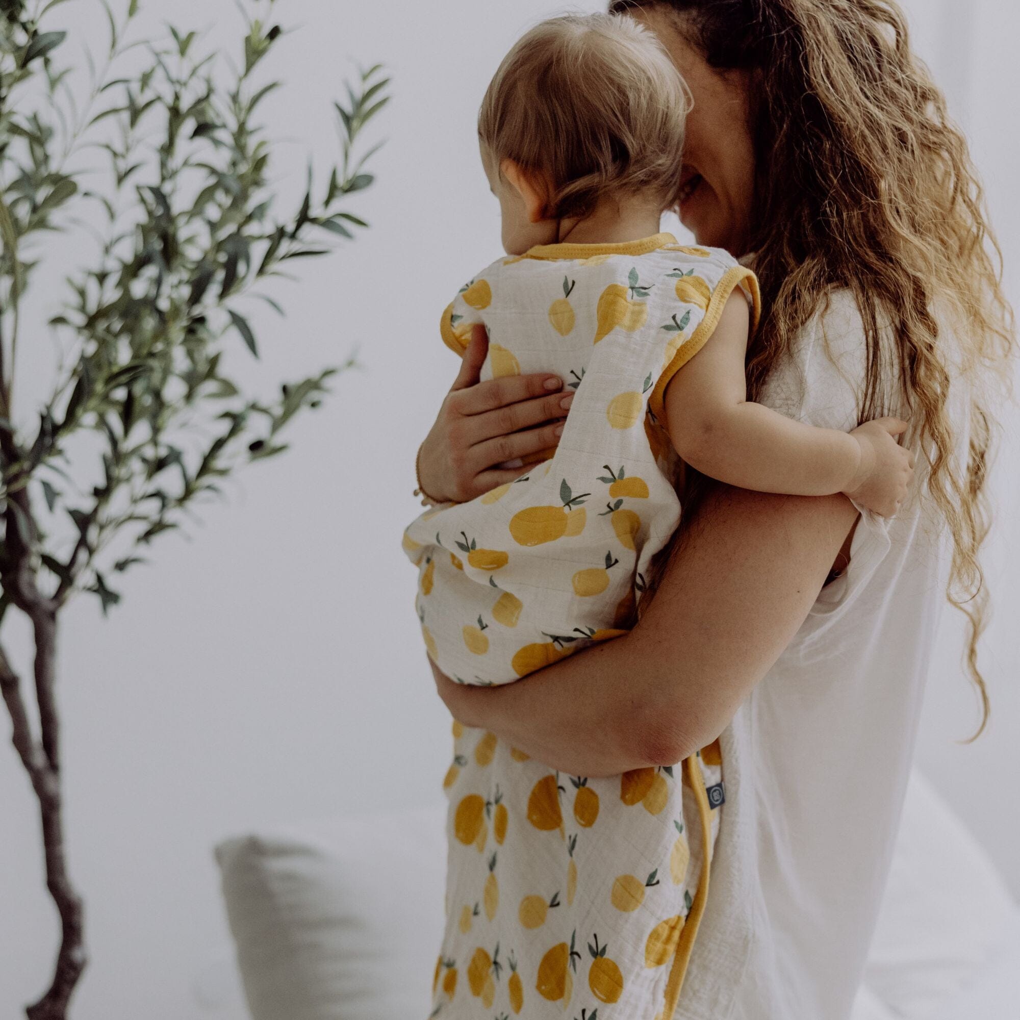 Musselin Schlafsack 0.5 TOG | Zitrone