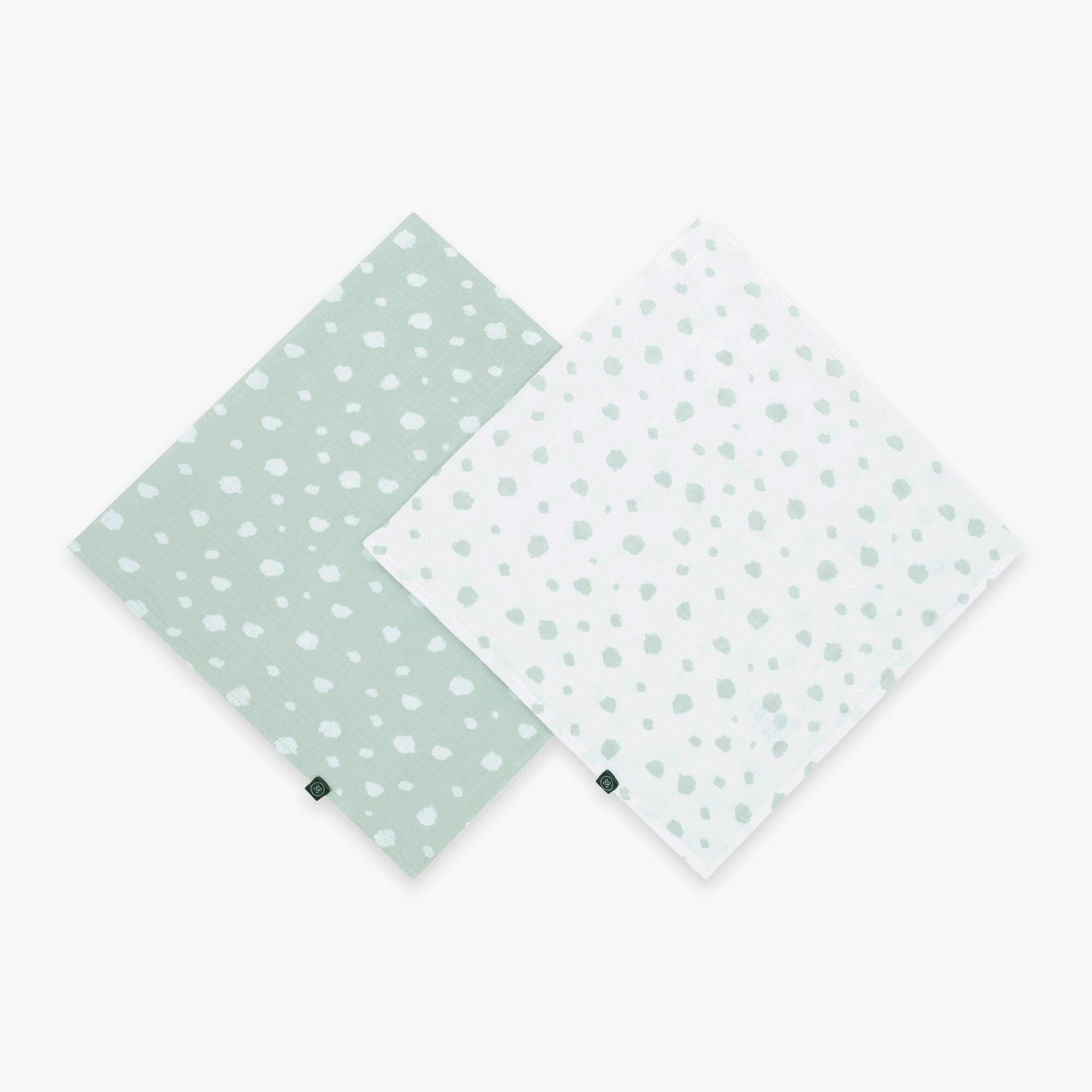 Nuscheli 2er Set | Punkte Mint