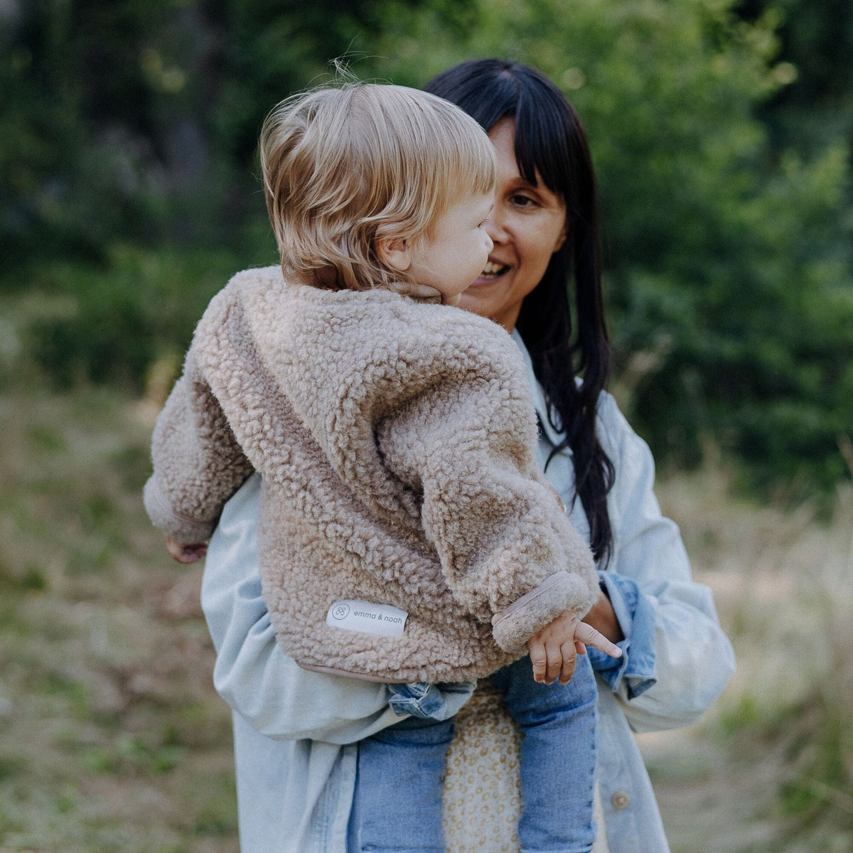 Merinowolle Jacke für Babys | Essential Taupe