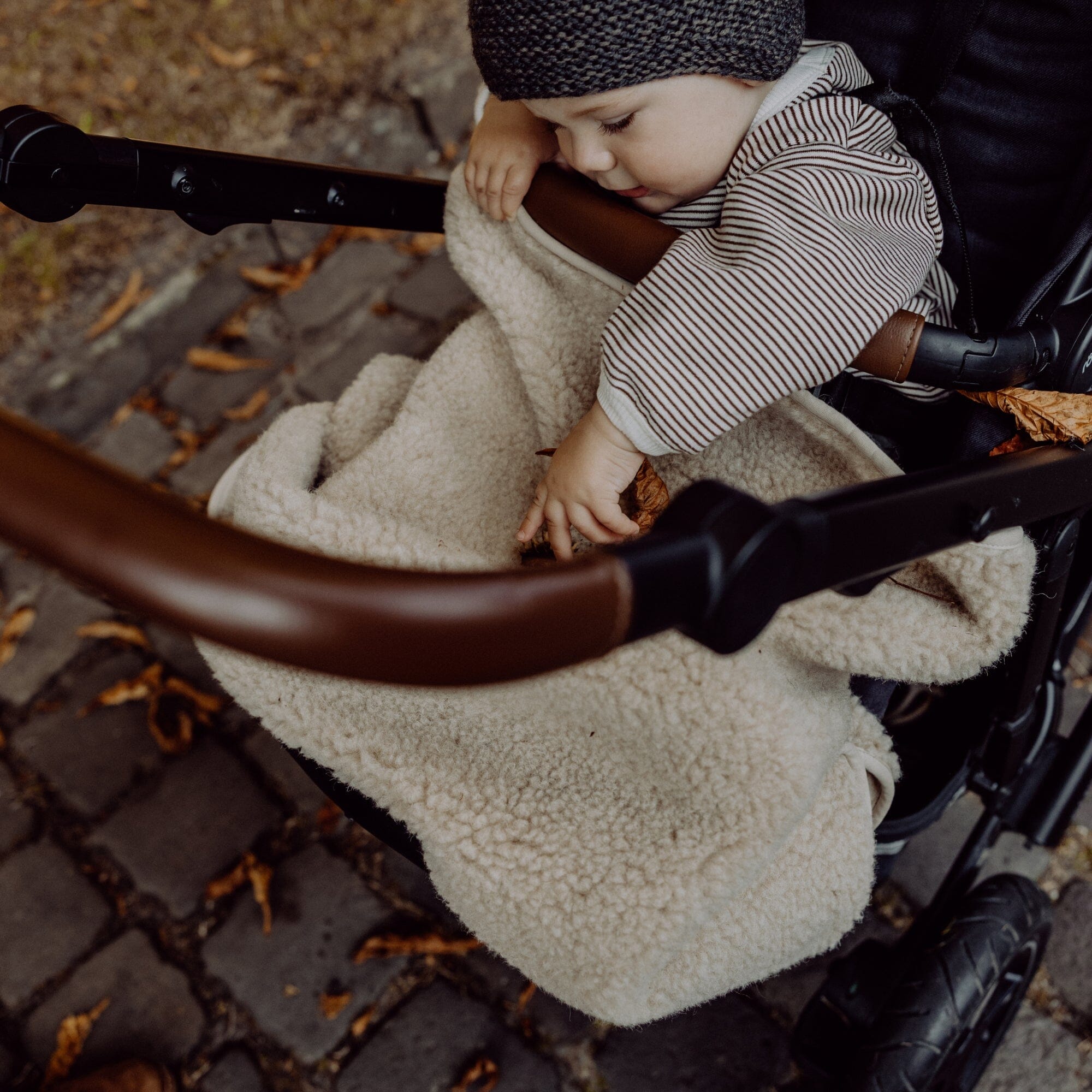 Merinowoll Teddy Kuscheldecke | Essential Beige