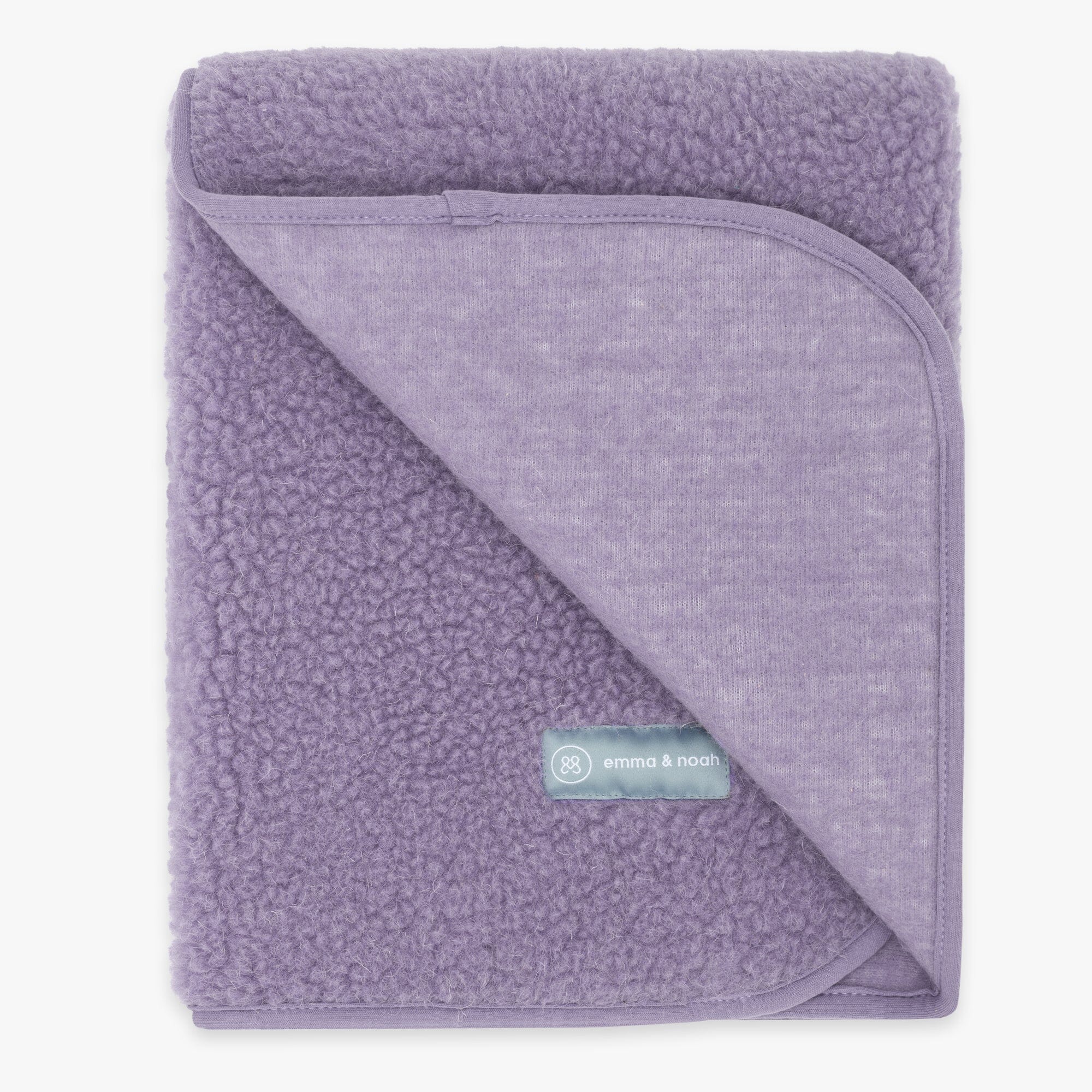 Merinowoll Teddy Kuscheldecke | Essential Lavendel