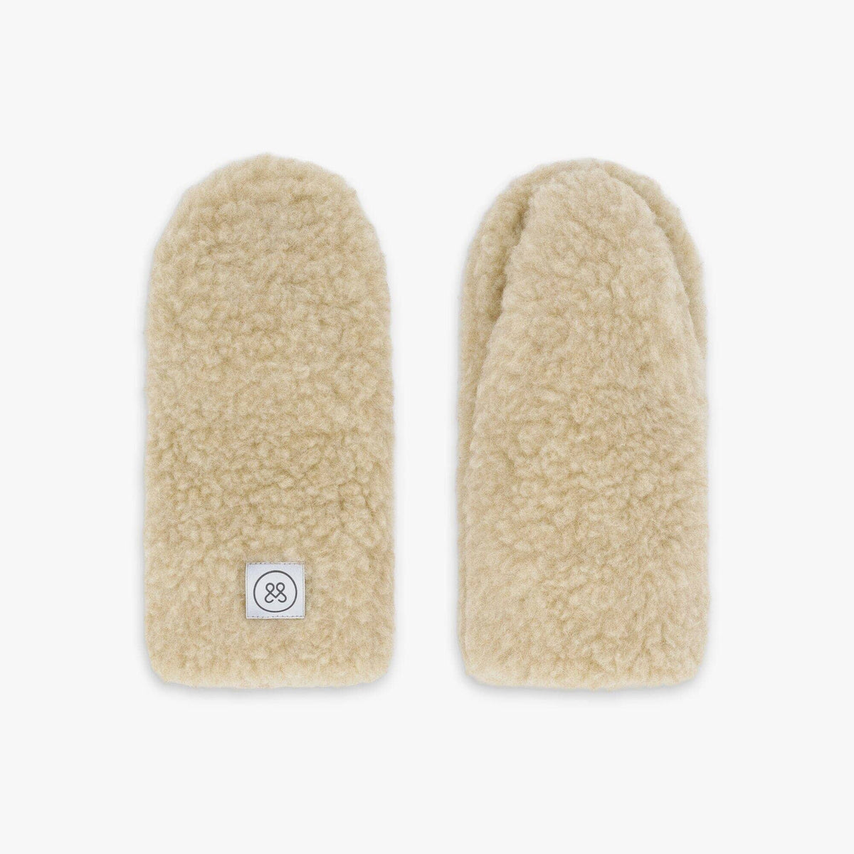 Kinderwagenhandschuhe aus Merinowolle | Essential Beige