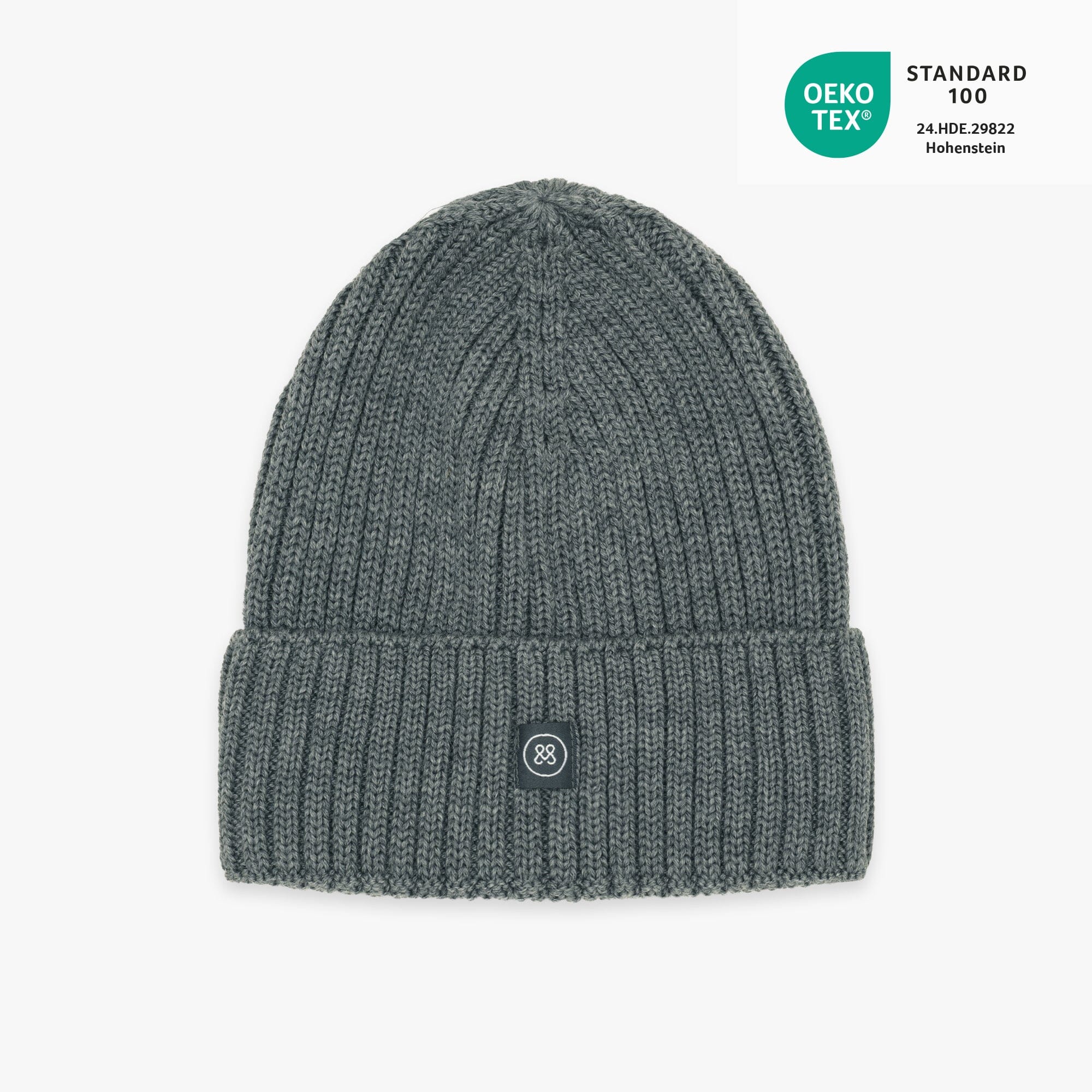 Merino Wollmütze Erwachsene | Essential Grau