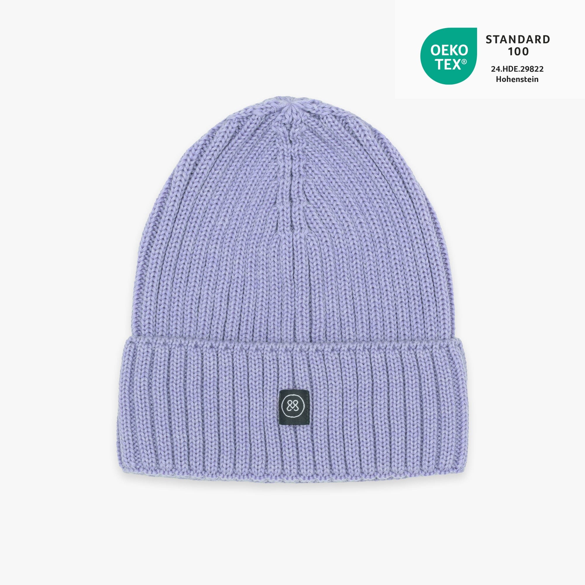 Merino Wollmütze Erwachsene | Essential Lavendel