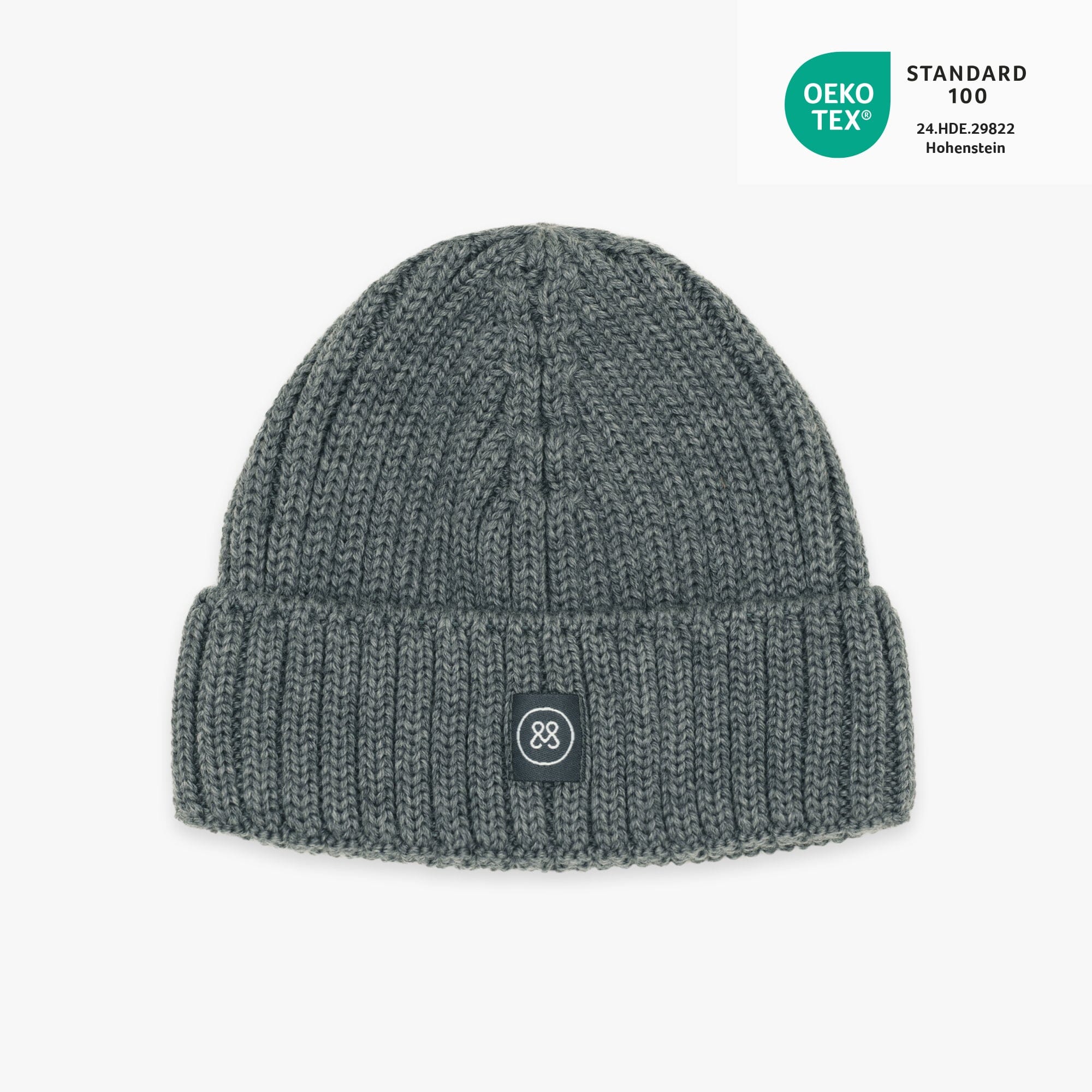 Merino Wollmütze Kind | Essential Grau