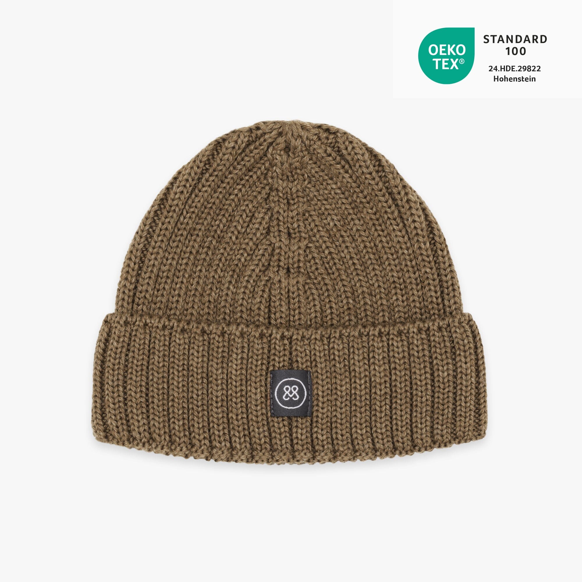 Merino Wollmütze Kind | Essential Taupe