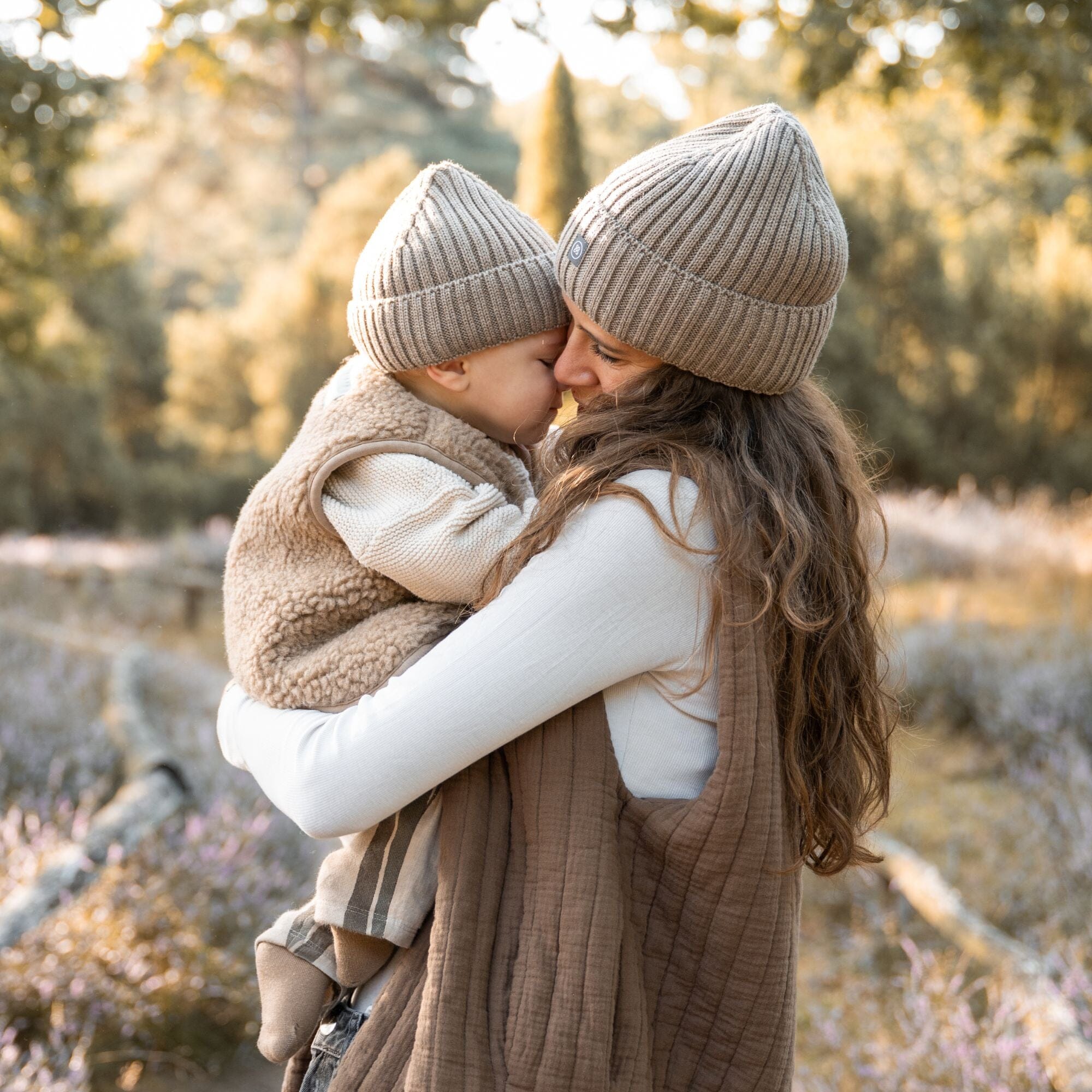 Merino Wollmütze Kind | Essential Beige