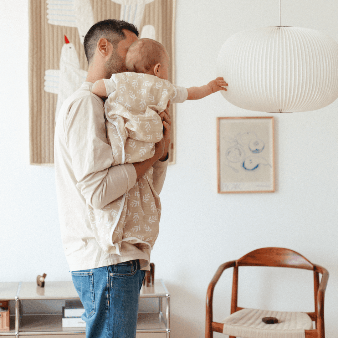 Musselin Schlafsack 0.5 TOG | Floral Sand