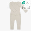Langarm Easy-On Strampler | Essential Beige