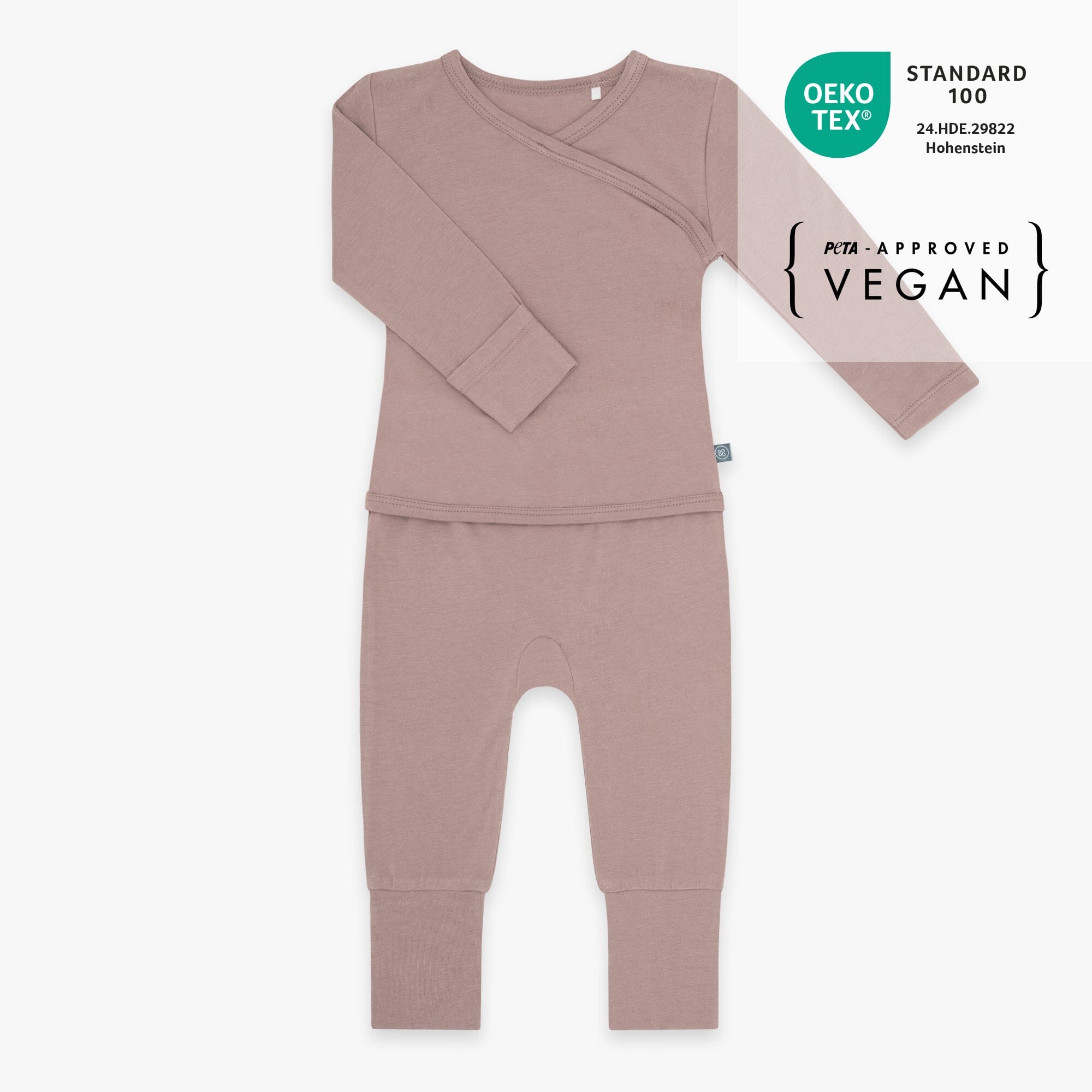 Langarm Easy-on Strampler | Essential Berry