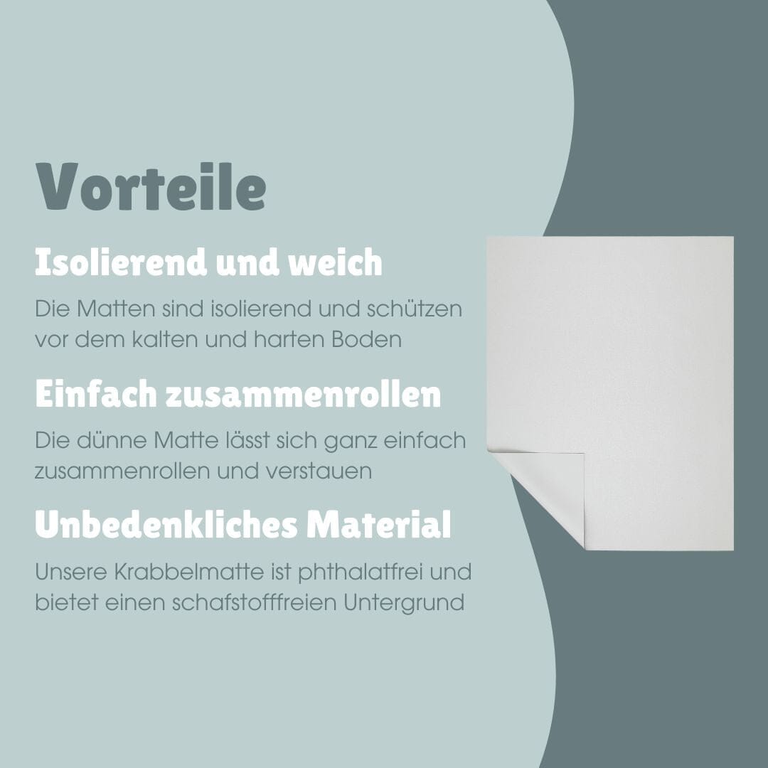 Krabbelmatte | Essential Grau