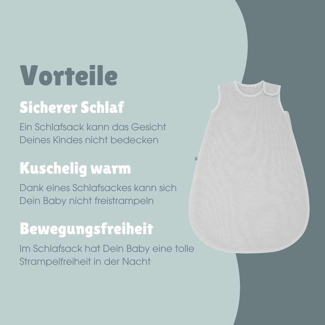 Merinowolle Schlafsack 1.0 TOG | Essential Grau
