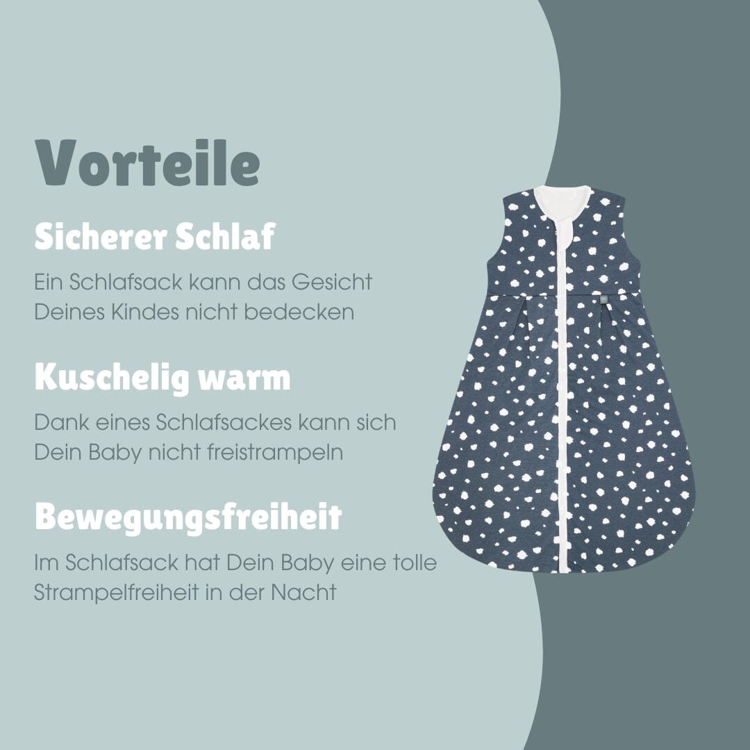 Schlafsack 1.0 TOG | Punkte Blau