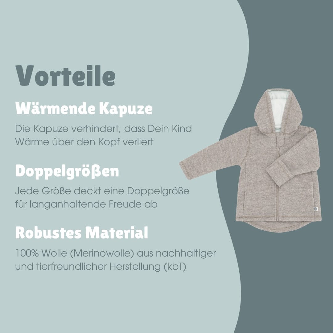 Walk Jacke | Essential Beige