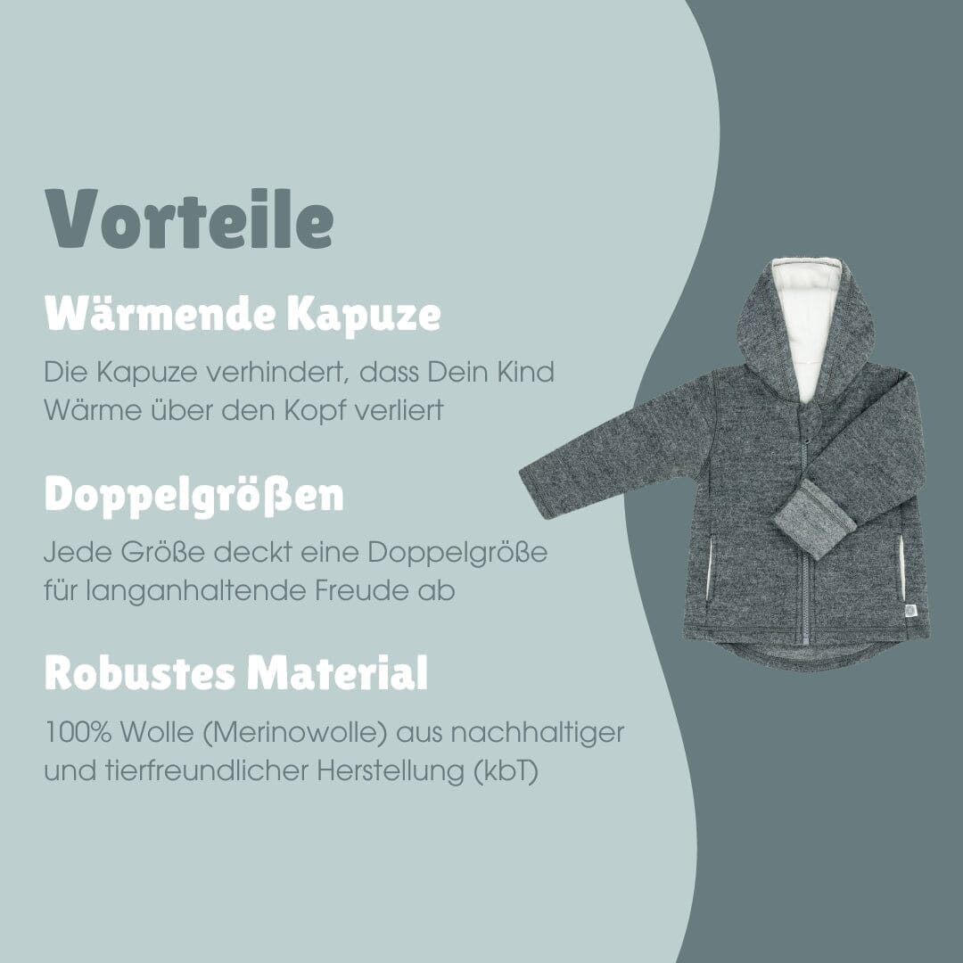 Walk Jacke | Essential Grau