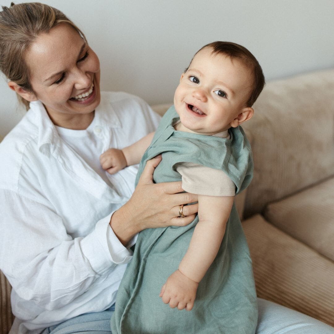 Baby Schlafsack aus Bio-Leinen 0.5 TOG