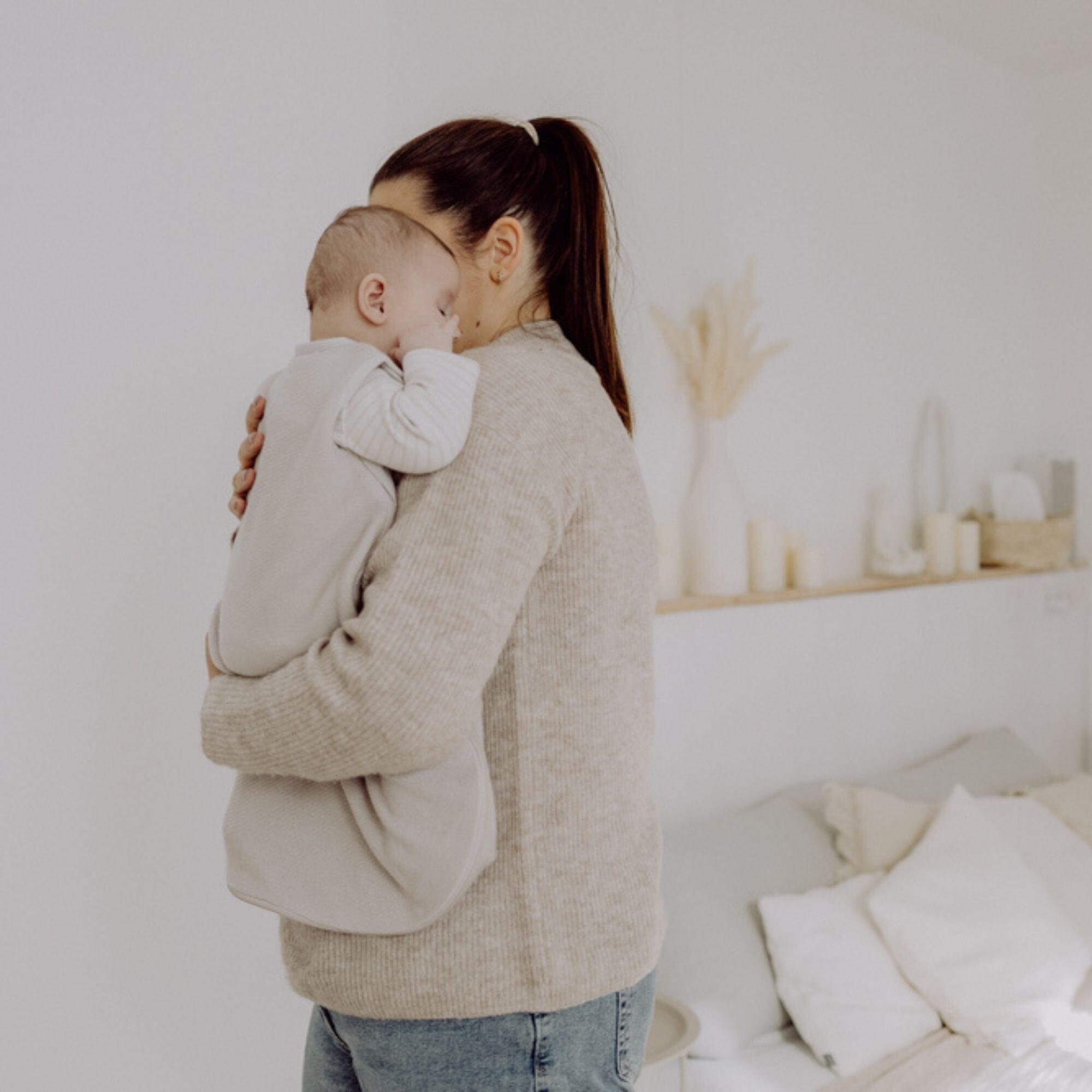 Wolle-Seide Schlafsack 0.5 TOG | Essential Beige