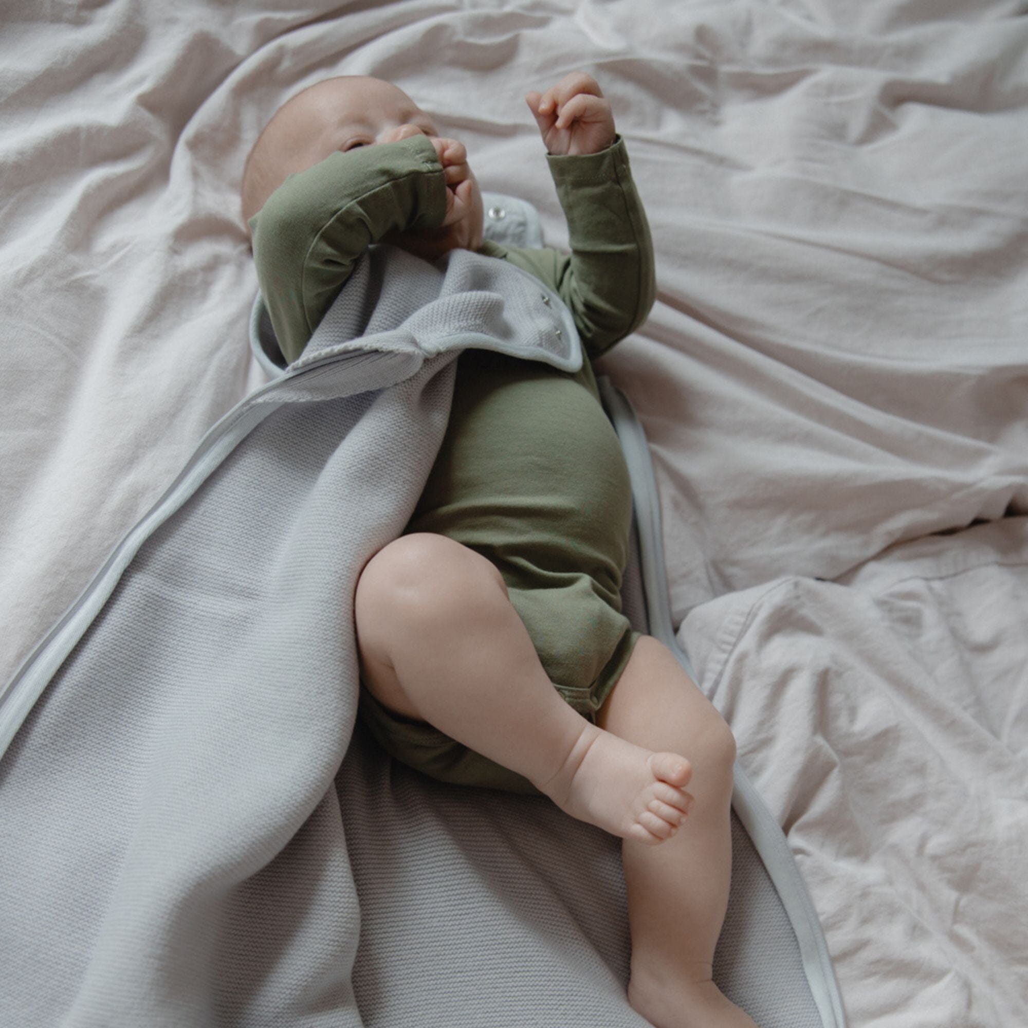 Merinowolle Schlafsack 1.0 TOG | Essential Grau