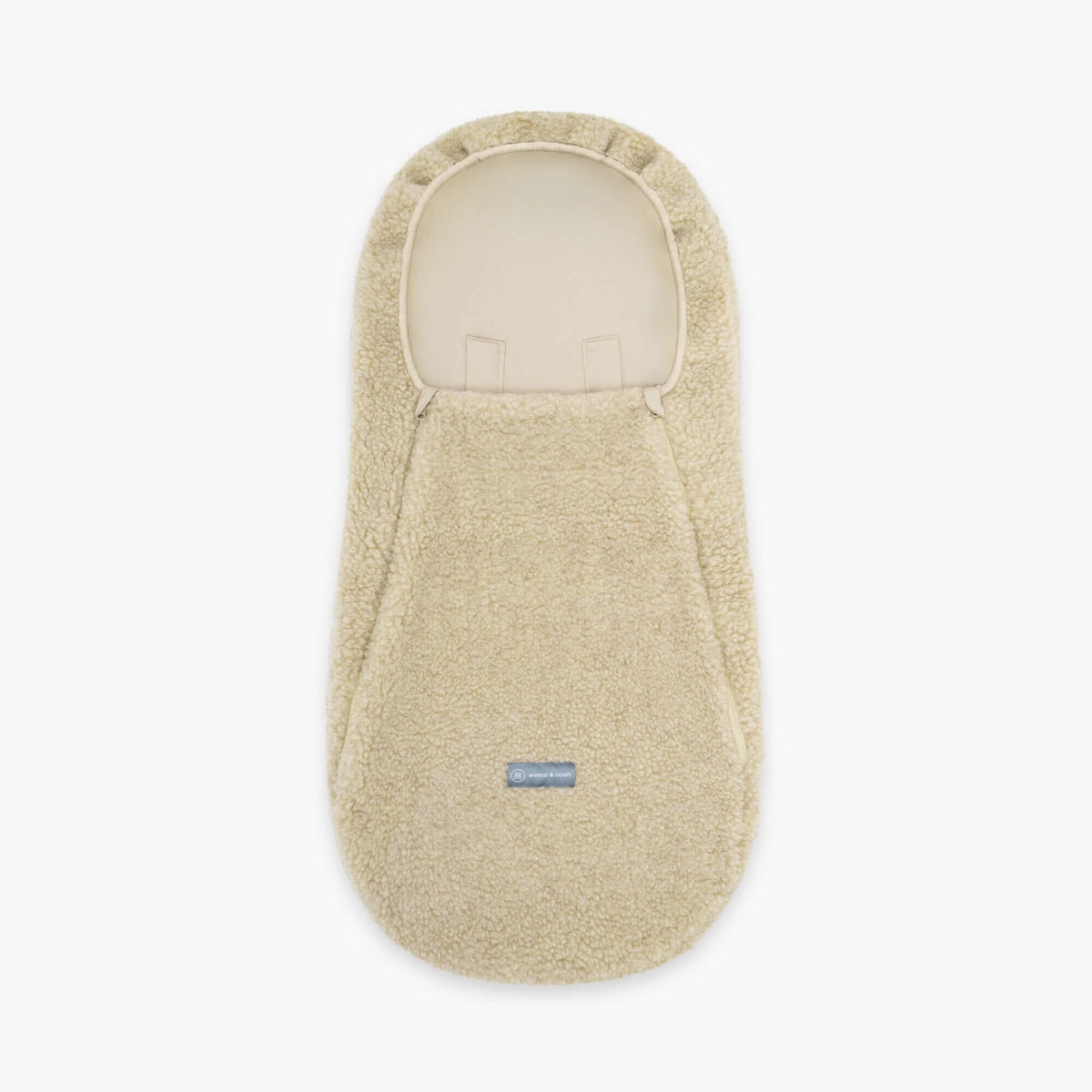 Fusssack aus Merinowolle | Essential Beige