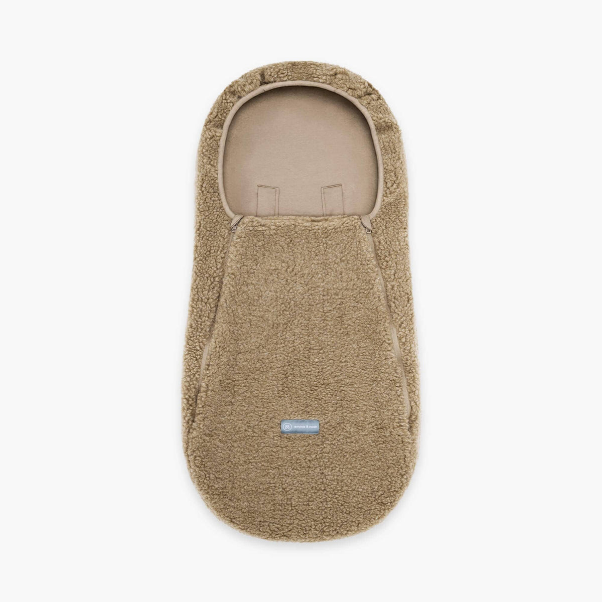 Fusssack aus Merinowolle | Essential Taupe