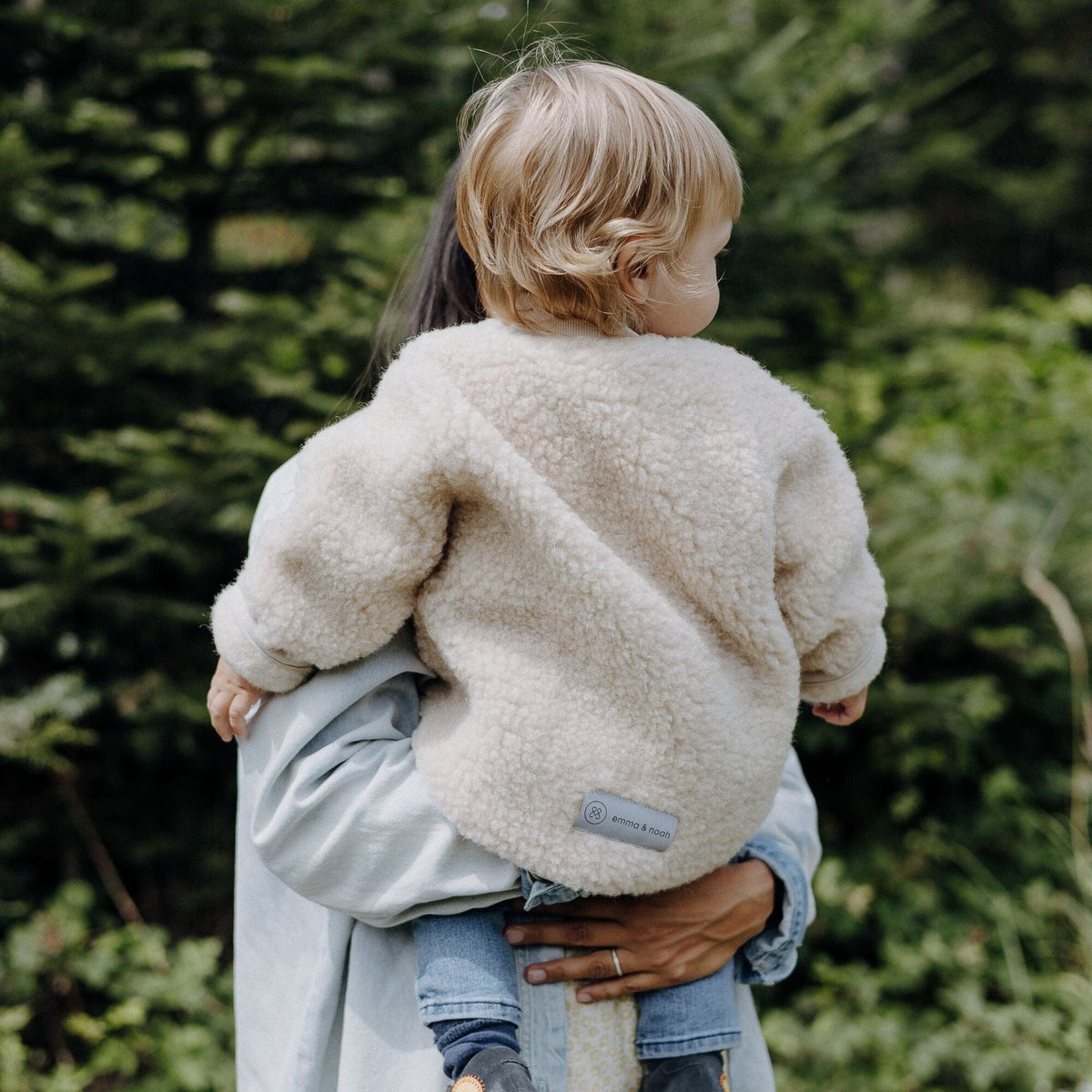 Merinowolle Jacke für Babys | Essential Beige
