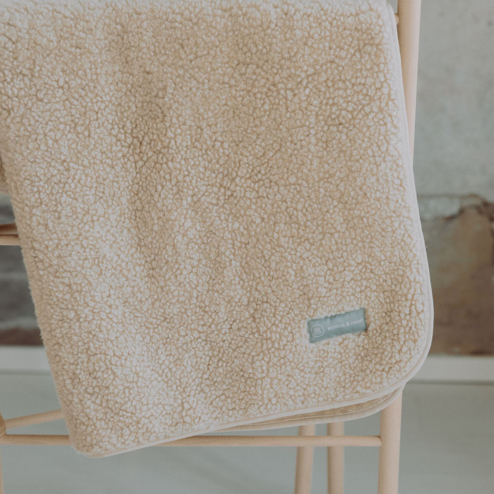 Babydecke aus Merinowolle | Essential Beige