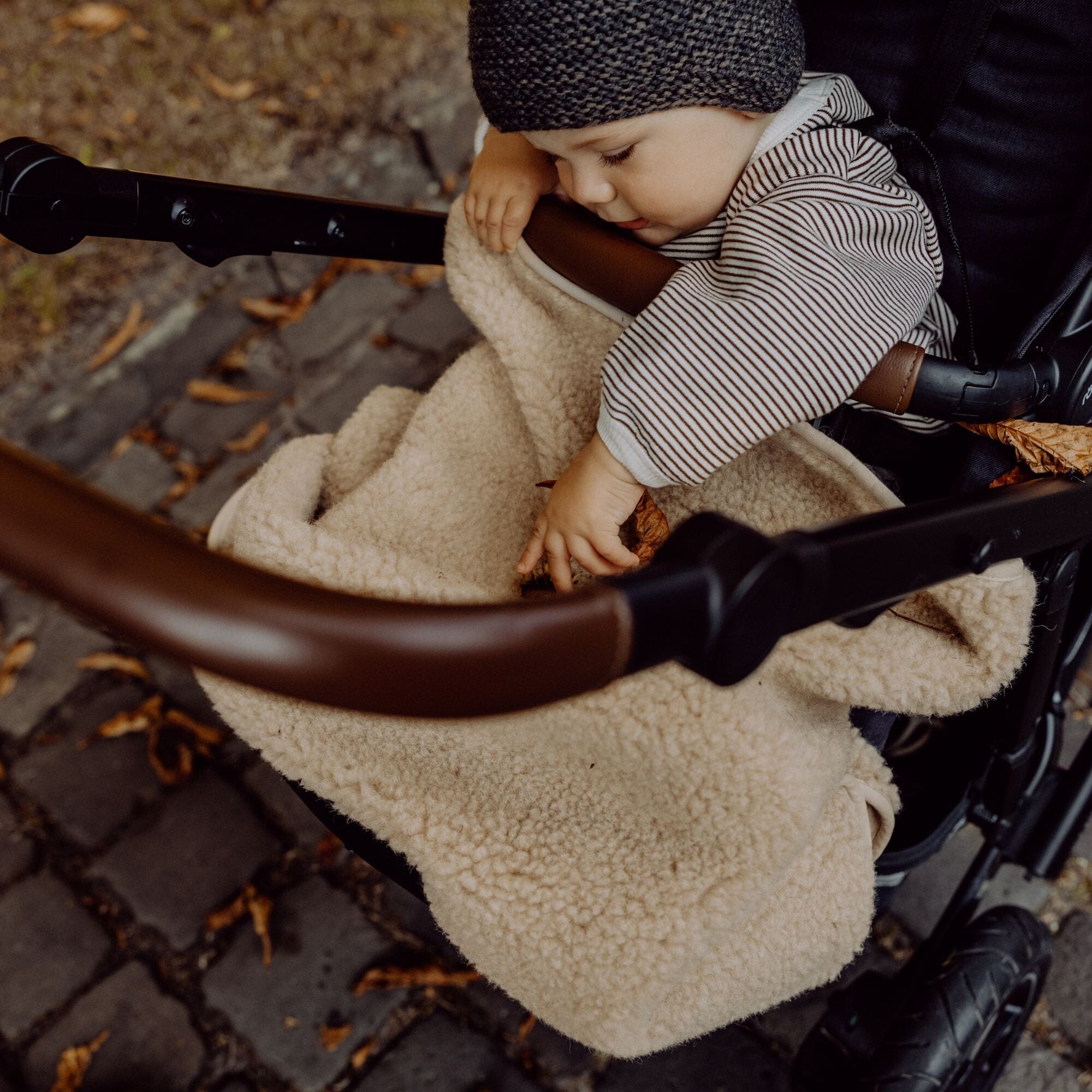 Babydecke aus Merinowolle | Essential Beige
