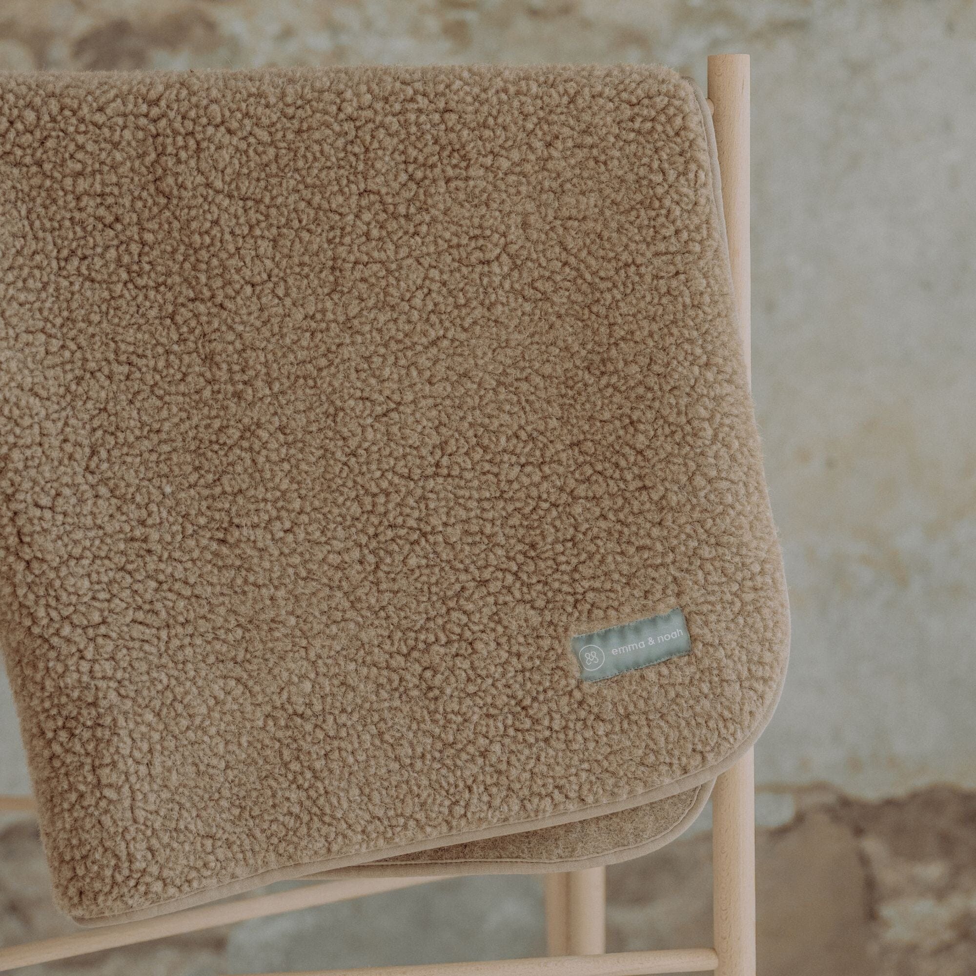 Babydecke aus Merinowolle | Essential Taupe