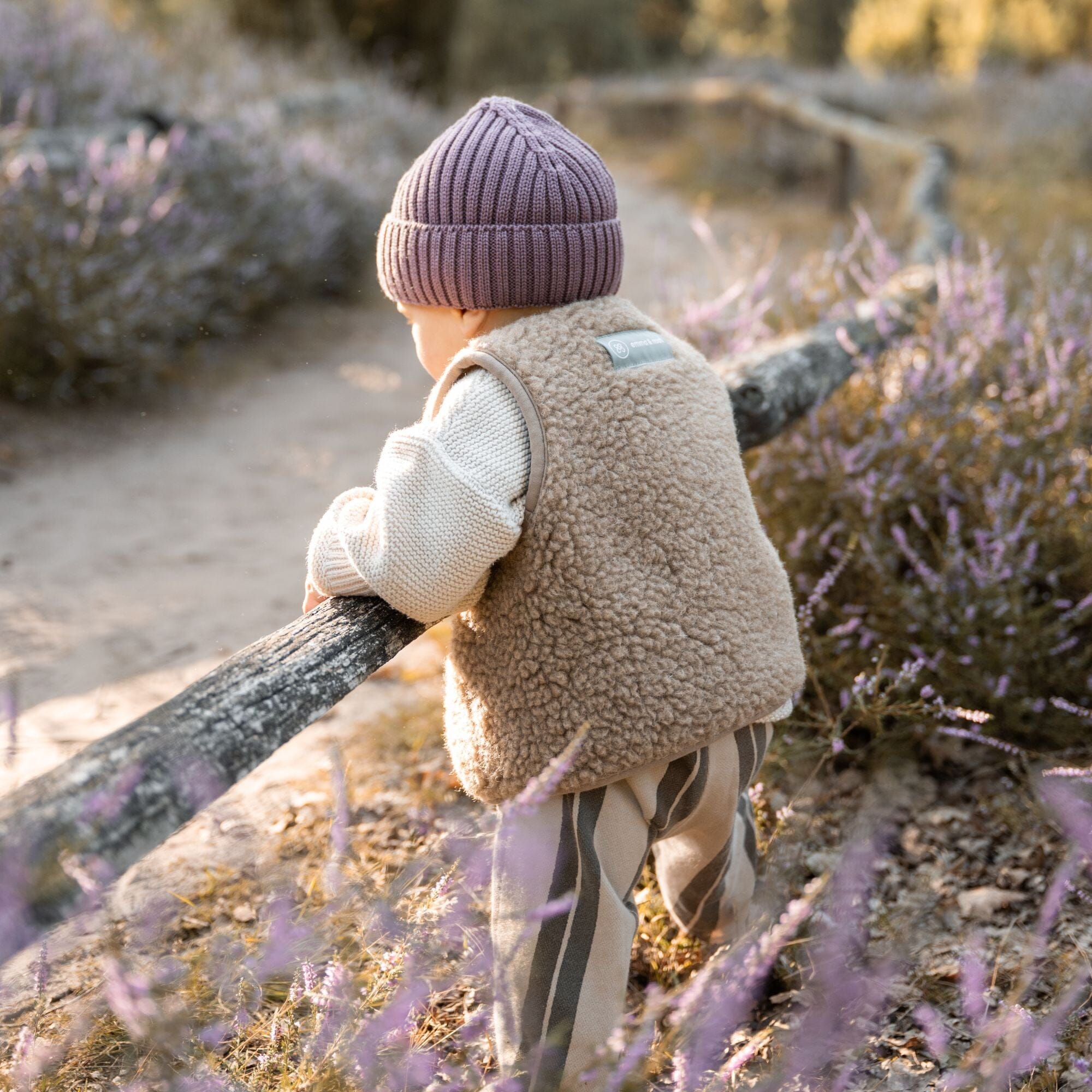 Merinowoll Teddy Weste | Essential Taupe