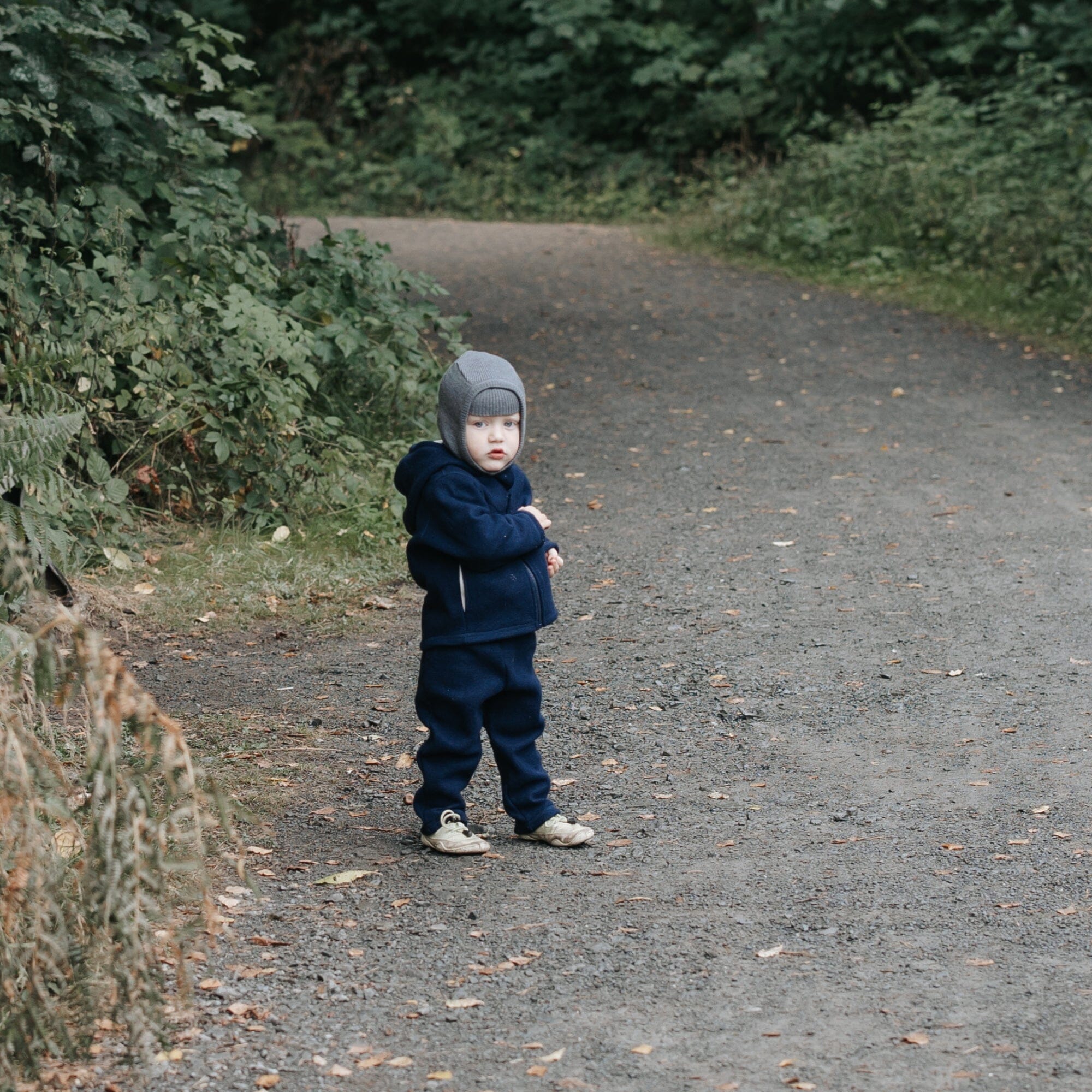 Schlupfmütze aus Merinowolle | Essential Grau