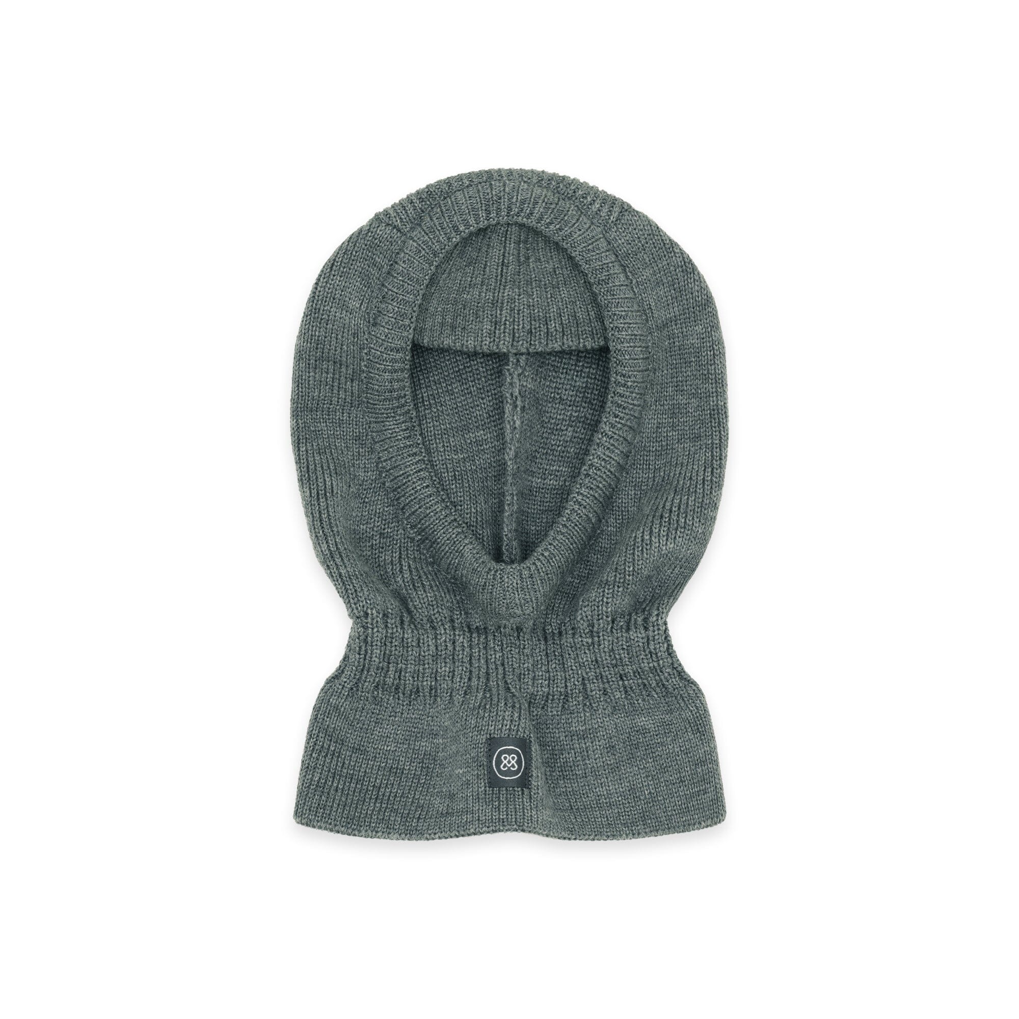 Merino Wollschlupfmütze Kind | Essential Grau