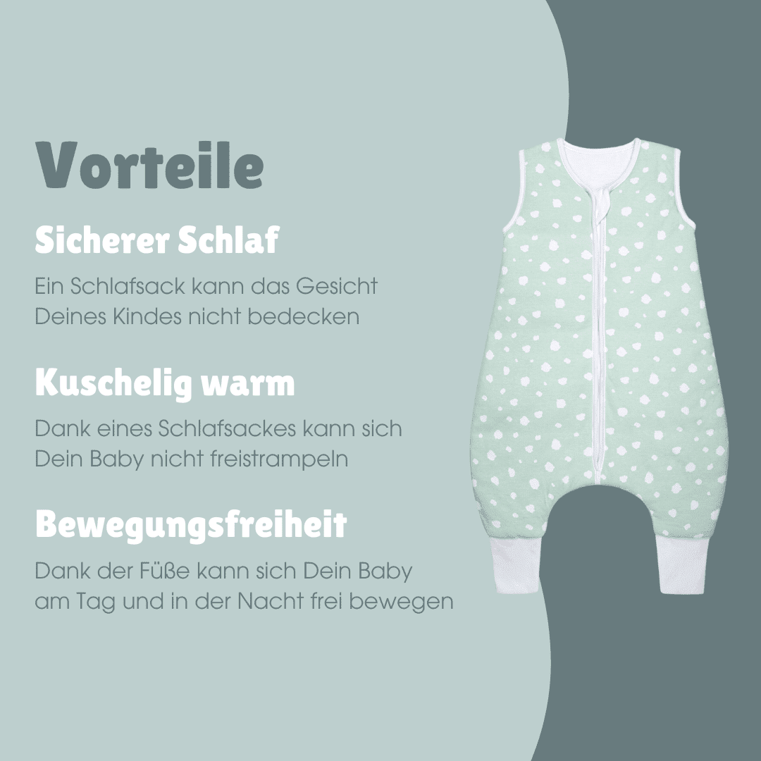 ehrenkind schlafsack 2 5 tog Schlafsack mit Beinen 2.5 TOG