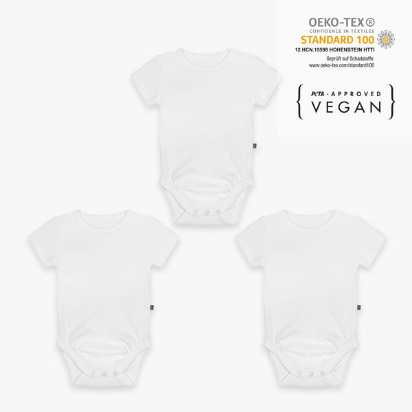 Body 3er Set | Organic Weiß